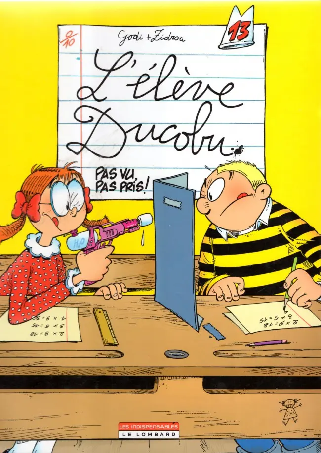 Couverture de l'album L'Élève Ducobu Tome 13 Pas vu, pas pris !