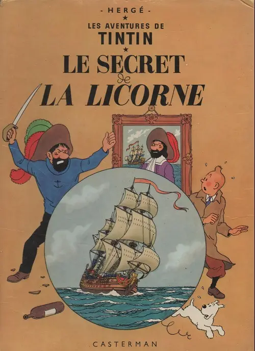 Couverture de l'album Tintin Tome 11 Le Secret de la Licorne