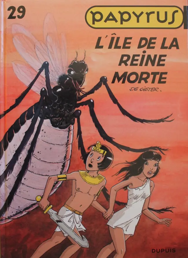 Couverture de l'album Papyrus Tome 29 L'île de la reine morte