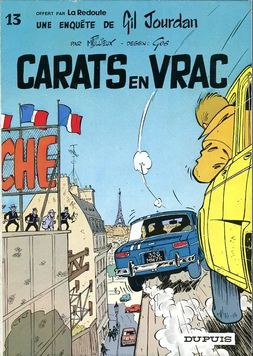Couverture de l'album Gil Jourdan Tome 13 Carats en vrac