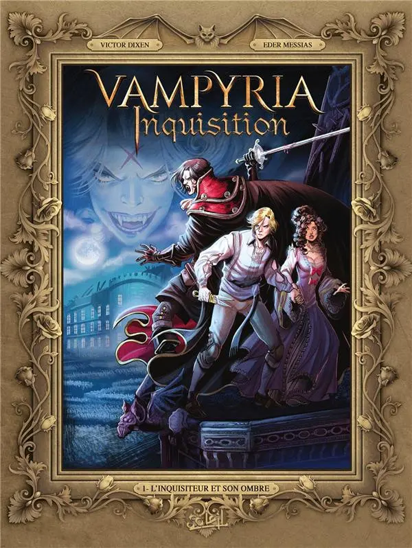 Couverture de l'album Vampyria Inquisition 1 L'inquisiteur et son ombre