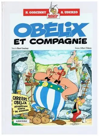 Couverture de l'album Astérix Tomes 23 et 24 Obélix et compagnie / Astérix chez les Belges