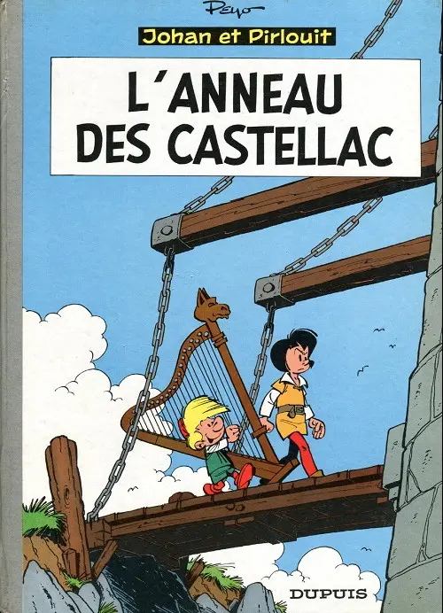 Couverture de l'album Johan et Pirlouit Tome 11 L'anneau des Castellac