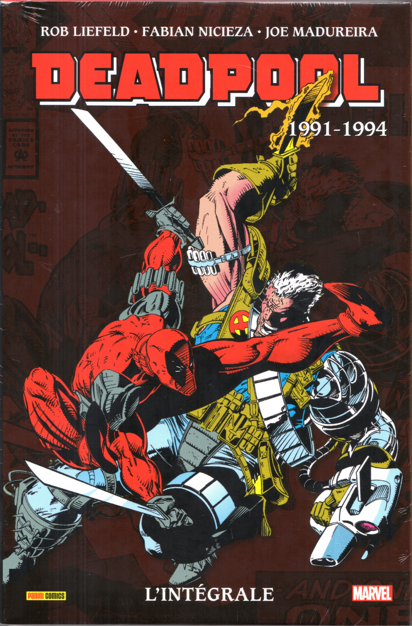 Couverture de l'album Deadpool - L'intégrale Tome 1 1991-1994