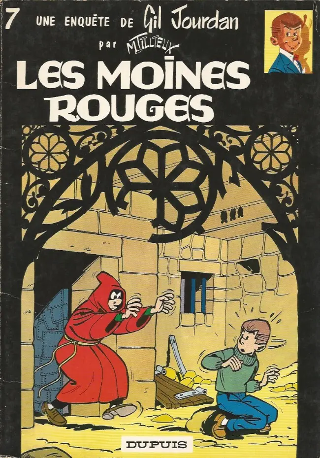 Couverture de l'album Gil Jourdan Tome 7 Les Moines Rouges