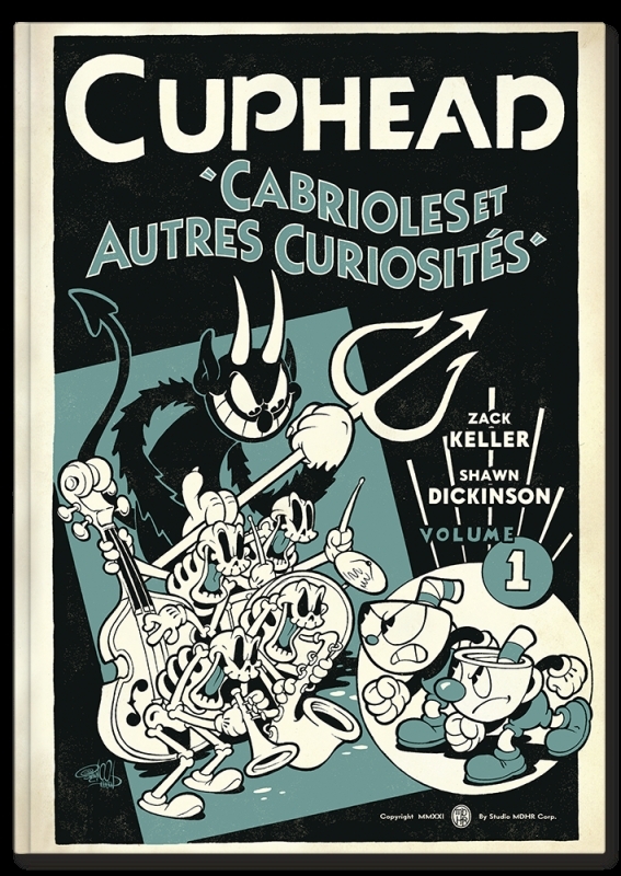 Couverture de l'album Cuphead 1 Cabrioles et autres curiosités