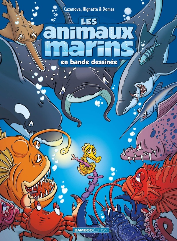 Couverture de l'album Les Animaux marins en bande dessinée Tome 7