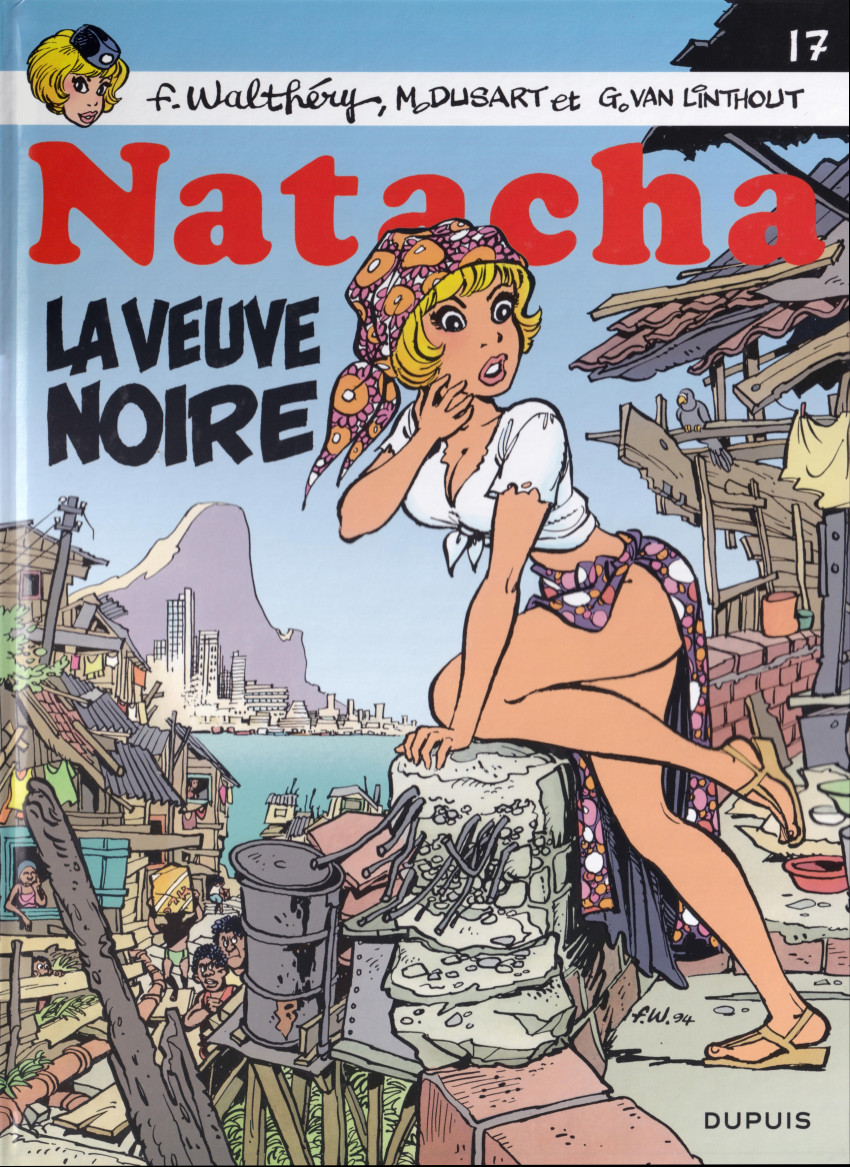 Couverture de l'album Natacha Tome 17 La veuve noire