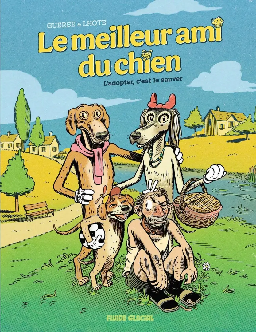 Couverture de l'album Le Meilleur ami du chien L'adopter c'est le sauver