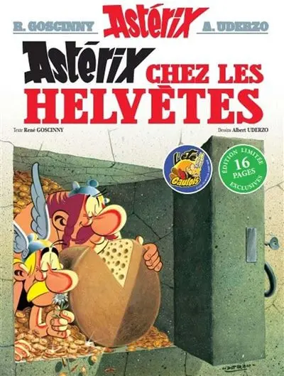 Couverture de l'album Astérix Tome 16 Astérix chez les Helvètes