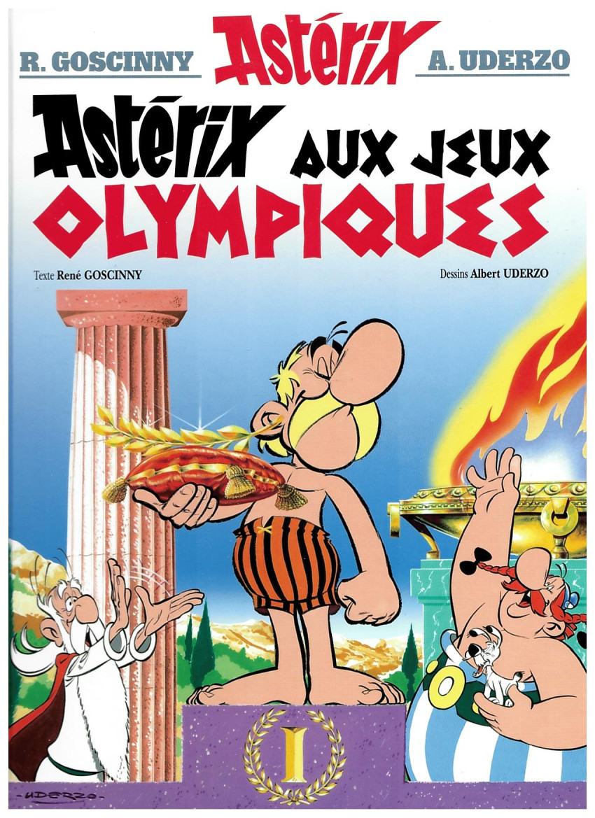 Couverture de l'album Astérix Tome 12 Astérix aux jeux olympiques