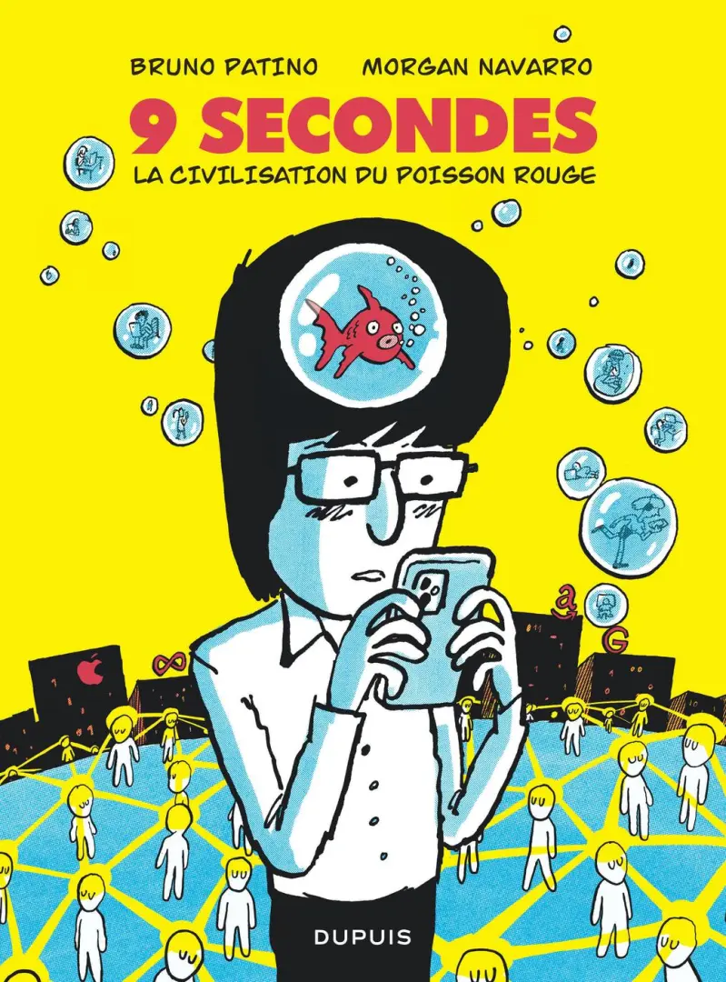 Couverture de l'album 9 secondes La civilisation du poisson rouge