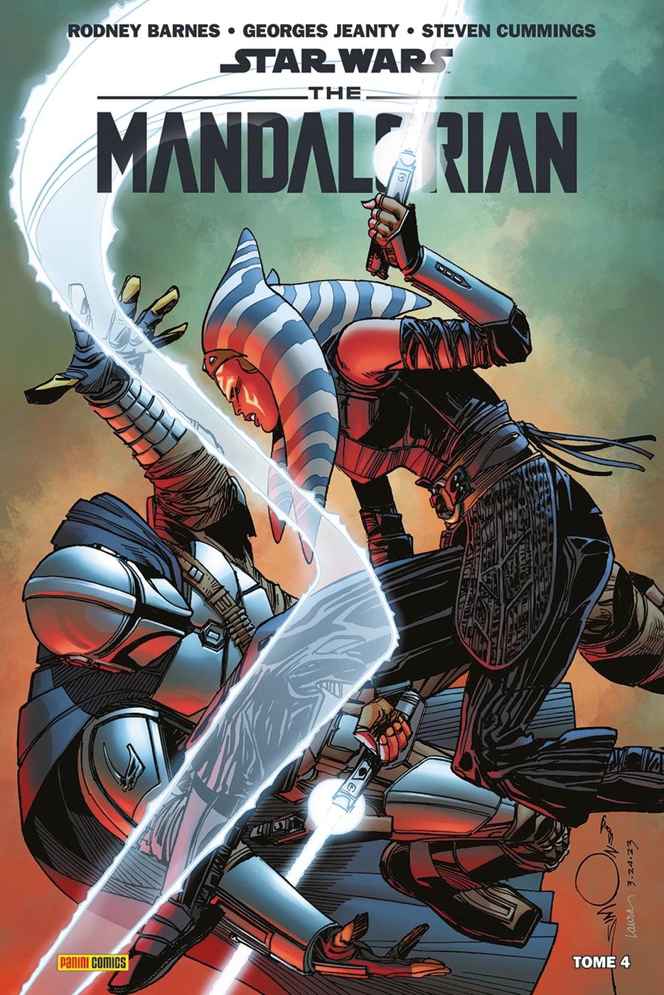 Couverture de l'album Star Wars - The Mandalorian Tome 4