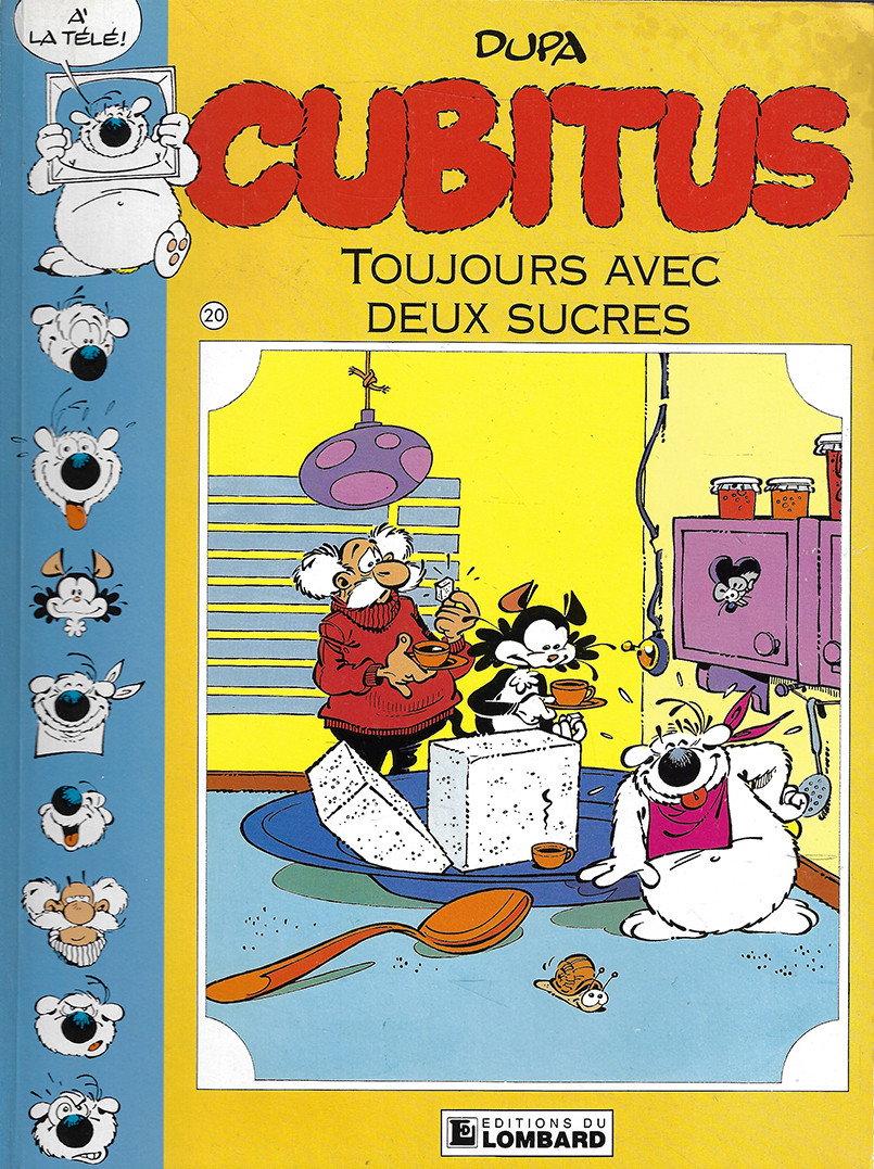 Couverture de l'album Cubitus Tome 20 Toujours avec deux sucres
