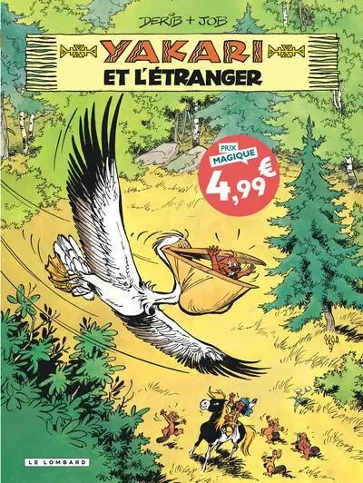 Couverture de l'album Yakari Tome 7 Yakari et l'étranger