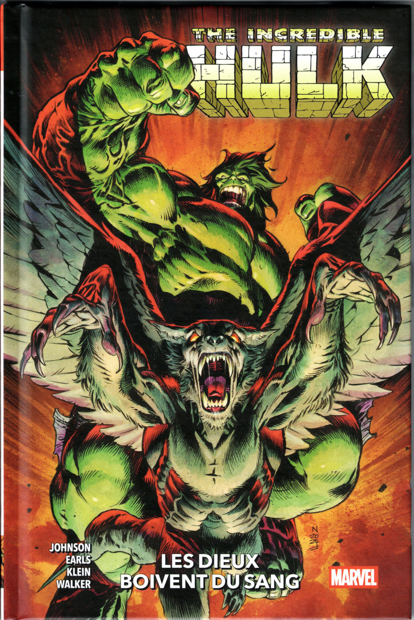 Couverture de l'album The incredible Hulk 5 Les Dieux boivent du sang