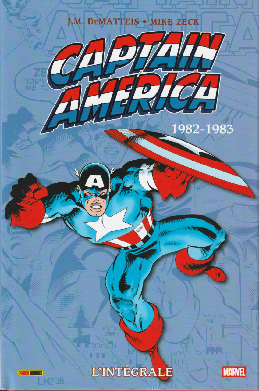 Couverture de l'album Captain America - L'intégrale Tome 21 1982-1983