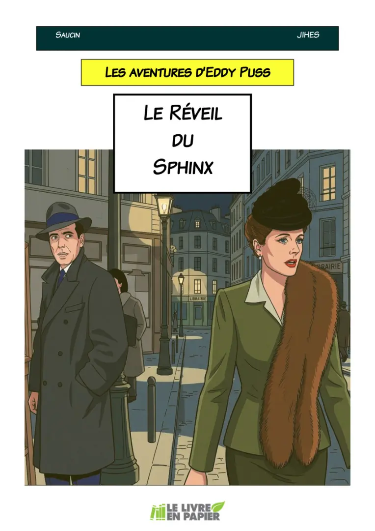 Couverture de l'album Les aventures d'Eddy Puss Le Réveil du Sphinx