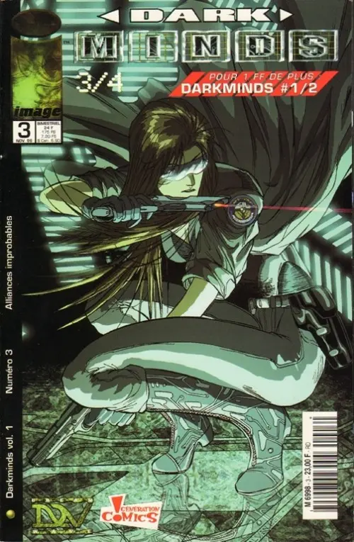 Couverture de l'album DarkMinds Tome 3 Alliances improbables