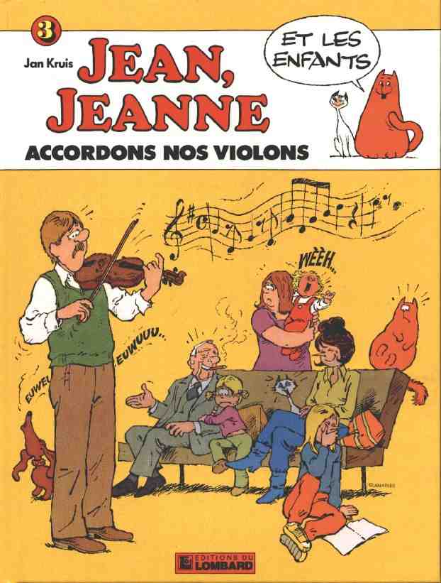 Couverture de l'album Jean, Jeanne et les enfants Tome 3 Accordons nos violons