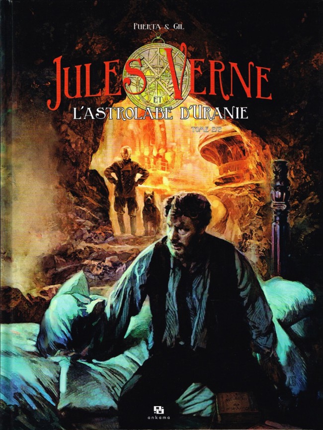 Couverture de l'album Jules Verne et l'astrolabe d'Uranie Tome 2/2