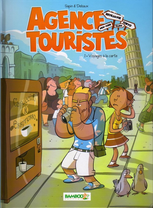 Couverture de l'album Agence touristes Tome 1 Voyages à la carte