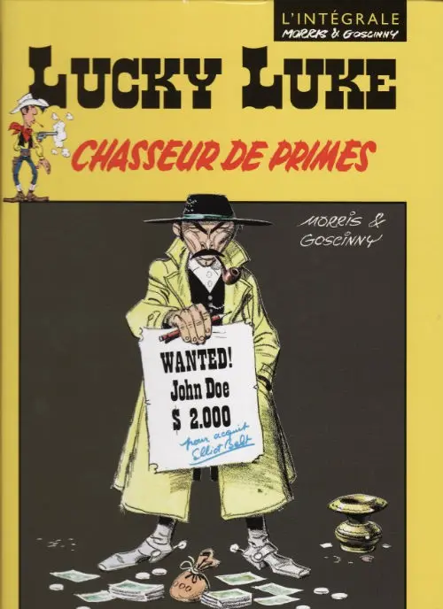 Couverture de l'album Lucky Luke Tome 3 Chasseur de primes