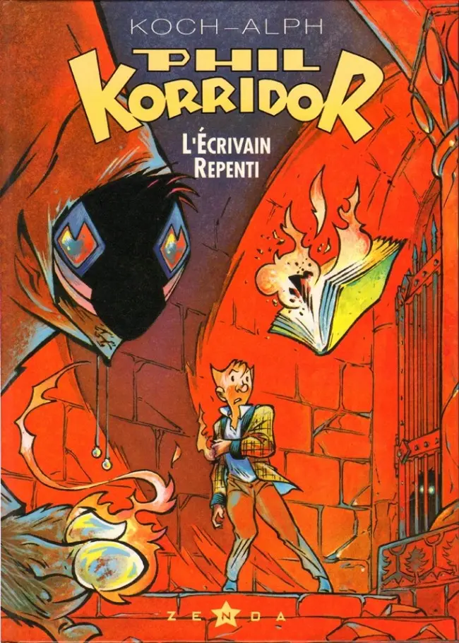 Couverture de l'album Phil Korridor Tome 2 L'écrivain repenti