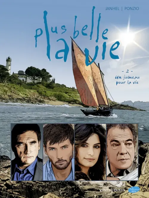 Couverture de l'album Plus belle la vie Tome 2 Un jumeau pour la vie