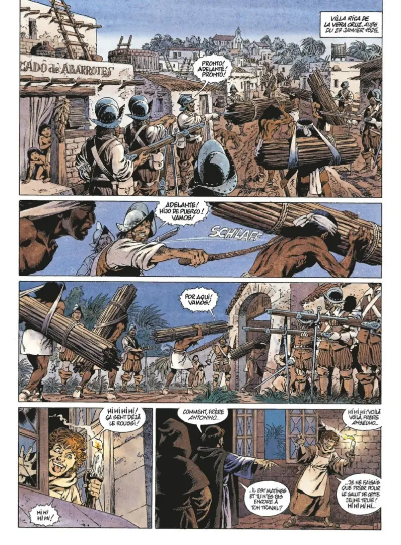 Planche de l'album Quetzalcoatl Tome 7 Le secret de la Malinche