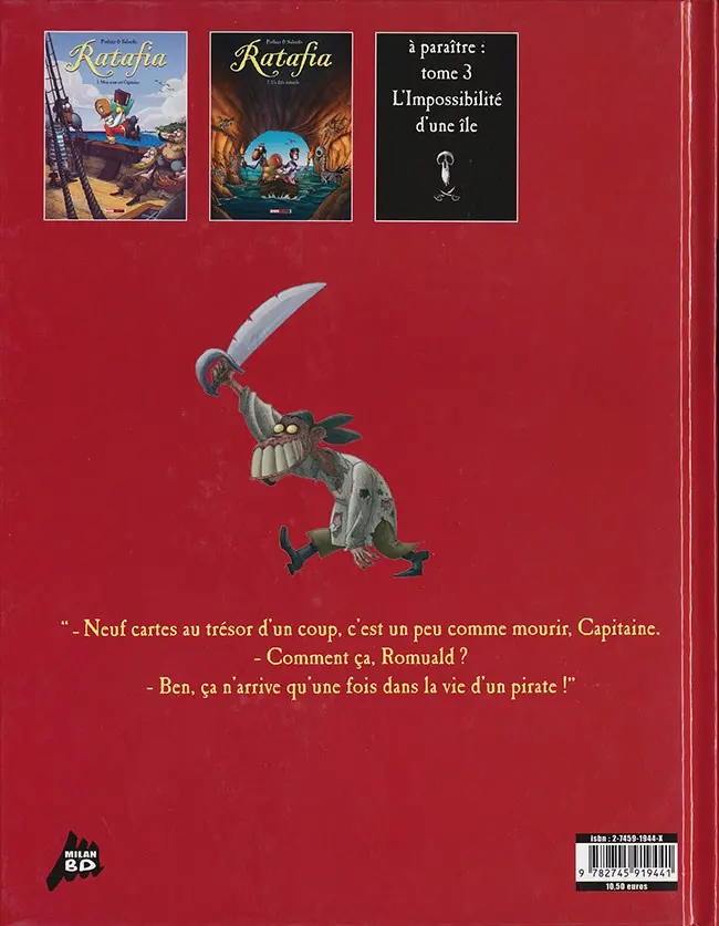 Verso de l'album Ratafia Tome 2 Un Zèle imbécile