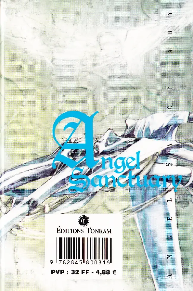 Verso de l'album Angel Sanctuary 5