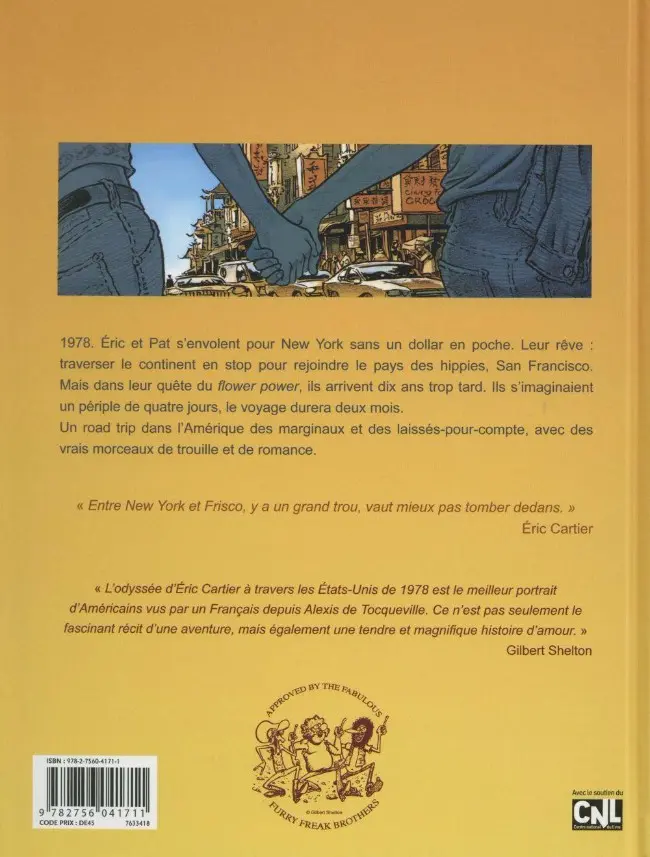 Verso de l'album Route 78
