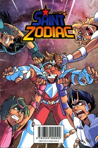 Verso de l'album Saint Zodiac