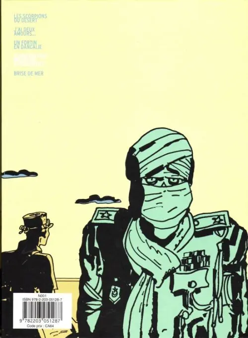 Verso de l'album Les Scorpions du Désert Tome 3 Conversation mondaine à Moulhoule
