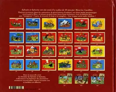 Verso de l'album Le grenier de Sylvain et Sylvette Tome 3 Au secours, Barbichette !