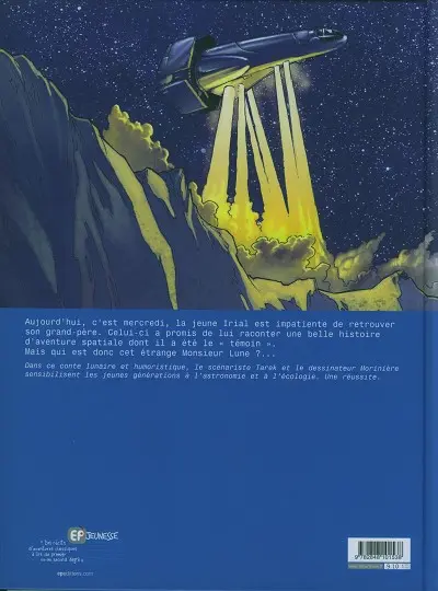 Verso de l'album Les aventures d'Irial Tome 1 Monsieur Lune