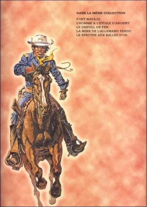 Verso de l'album Blueberry Tome 6 L'homme à l'étoile d'argent