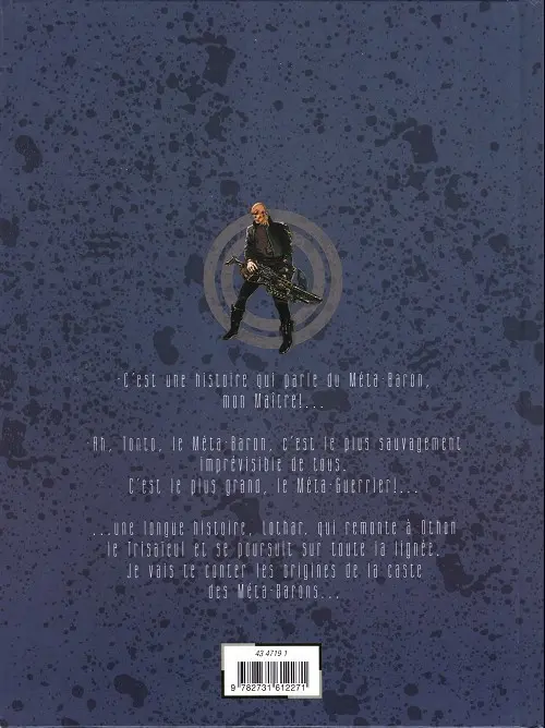 Verso de l'album La Caste des Méta-Barons Tome 4 Oda la bisaïeule