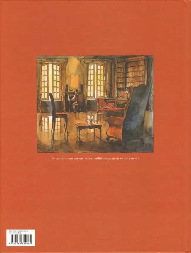 Verso de l'album Le Horla