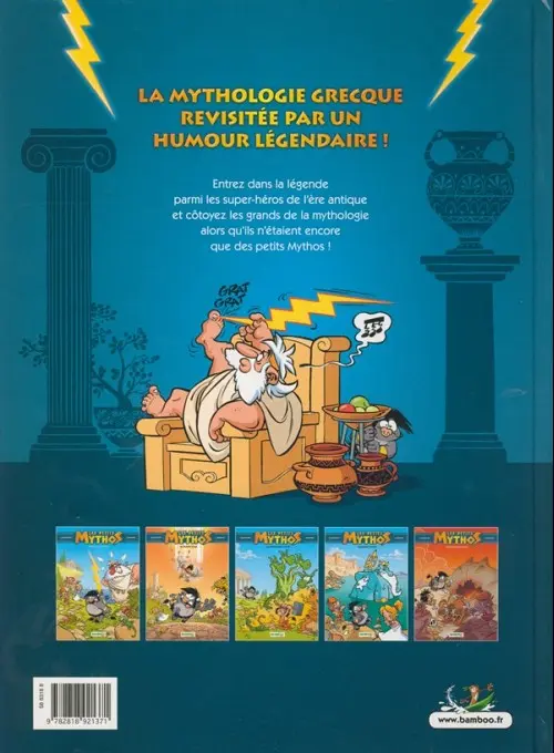 Verso de l'album Les Petits Mythos Tome 2 Le grand Icare