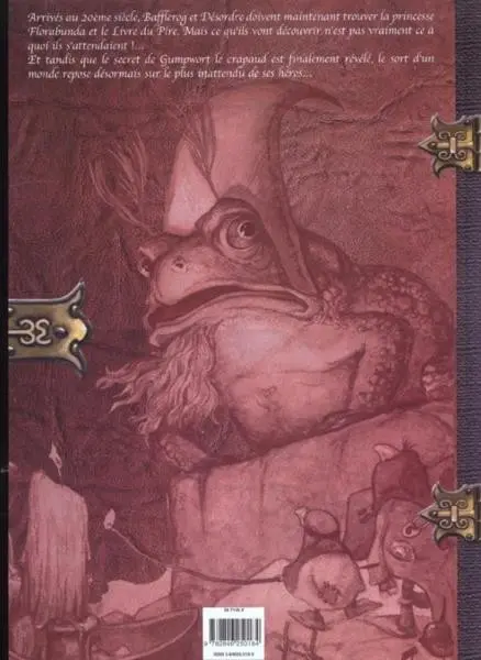 Verso de l'album Bafflerog le sorcier Tome 2 Face aux ténèbres