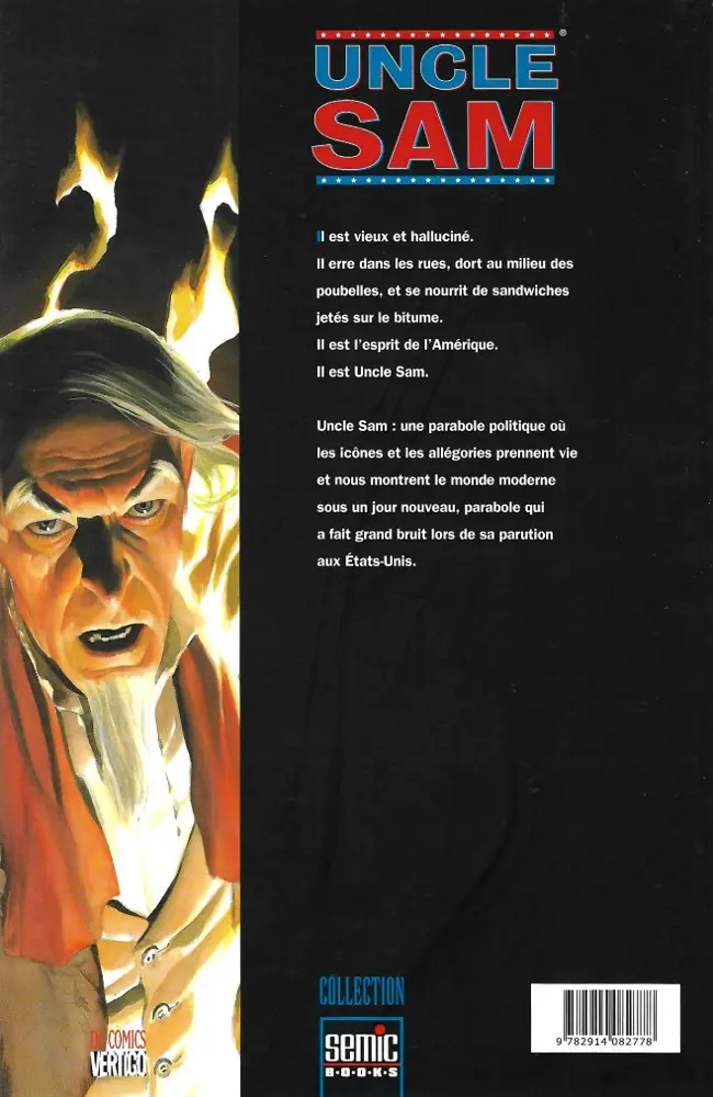 Verso de l'album Uncle Sam