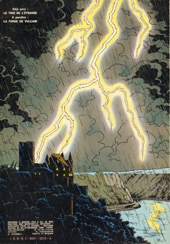 Verso de l'album Yoko Tsuno Tome 2 L'orgue du diable