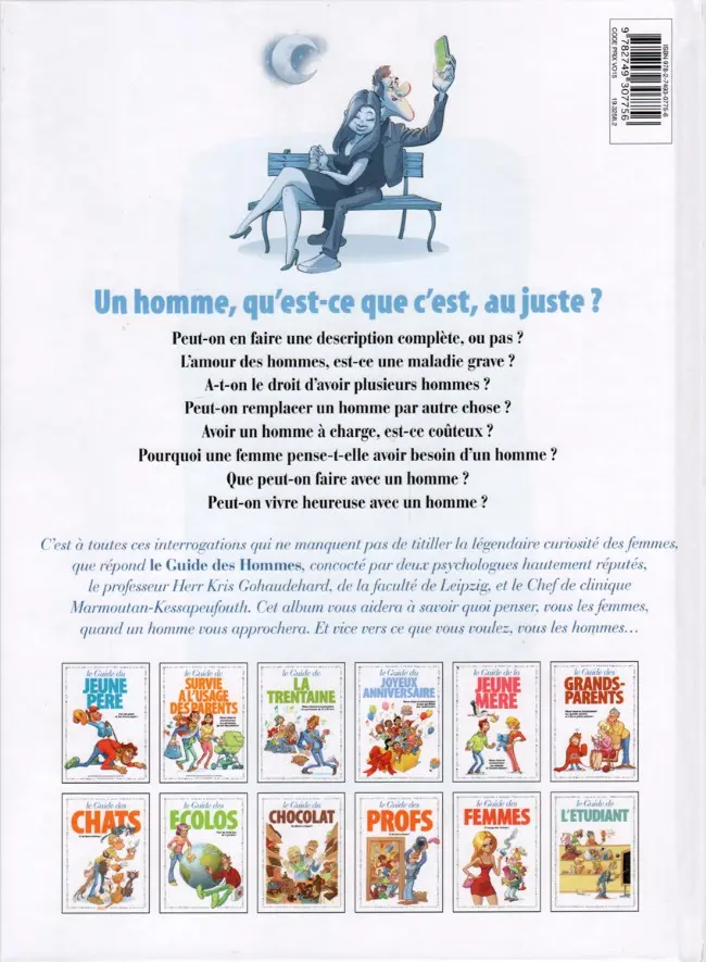 Verso de l'album Le Guide Tome 46 Le guide des hommes