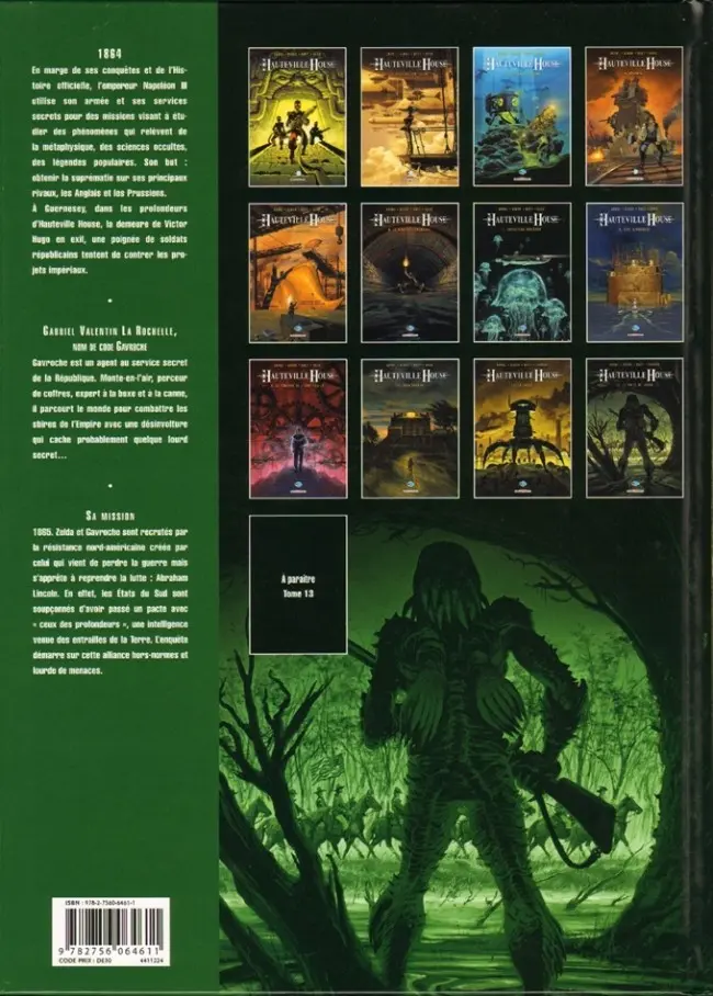 Verso de l'album Hauteville House Tome 12 Le Puits de Jacob