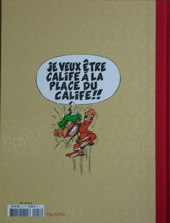Verso de l'album Iznogoud La Collection - Hachette Tome 18