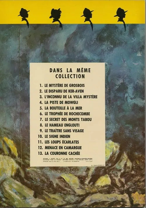 Verso de l'album La Patrouille des Castors Tome 14 Le chaudron du diable