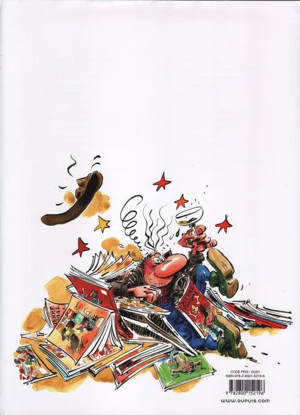 Verso de l'album Pierre Tombal Tome 29 Des os et des bas