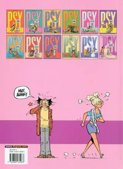 Verso de l'album Les Psy Tome 12 Je suis moche !